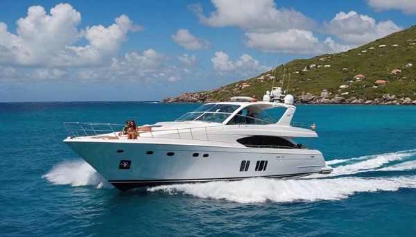 Experience a sumptuous day cruise: charter a boat in st barths